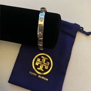 Tory Burch Silver Miller Stud Bracelet